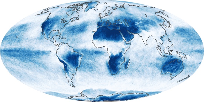 Global Map Cloud Fraction Image 246