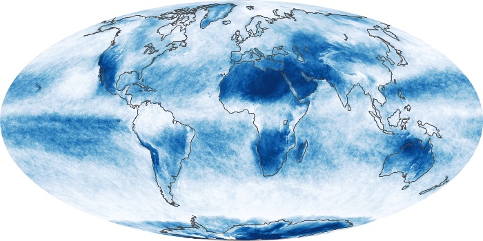 Global Map Cloud Fraction Image 179