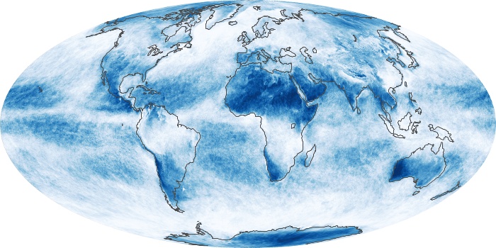 Global Map Cloud Fraction Image 263