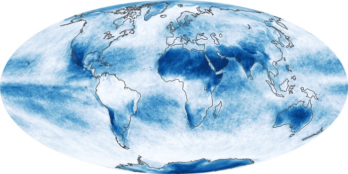Global Map Cloud Fraction Image 189