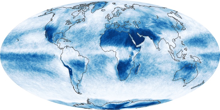 Global Map Cloud Fraction Image 267