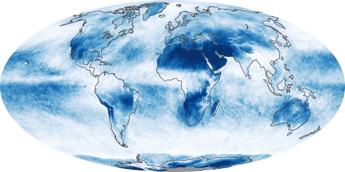 Global Map Cloud Fraction Image 268