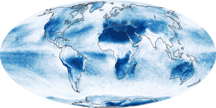 Global Map Cloud Fraction Image 241