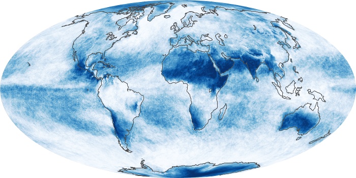 Global Map Cloud Fraction Image 200