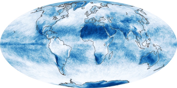 Global Map Cloud Fraction Image 249