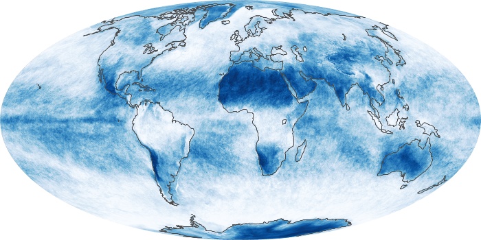 Global Map Cloud Fraction Image 201