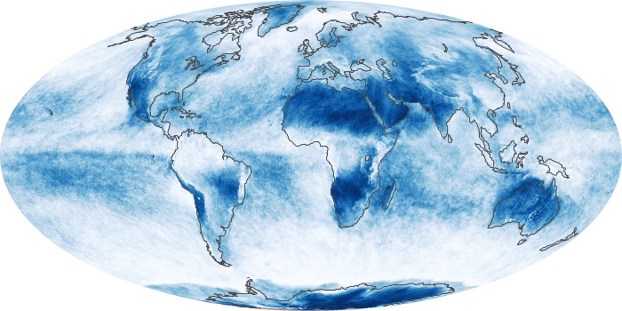 Global Map Cloud Fraction Image 279