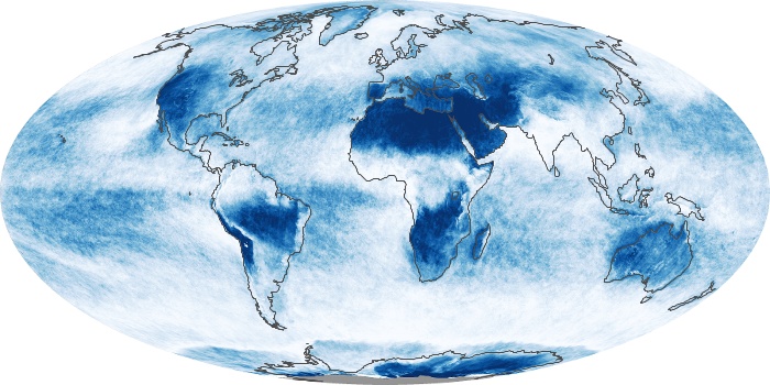 Global Map Cloud Fraction Image 253