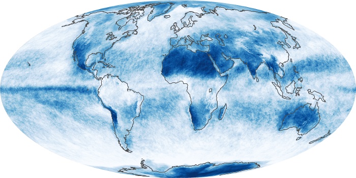 Global Map Cloud Fraction Image 291