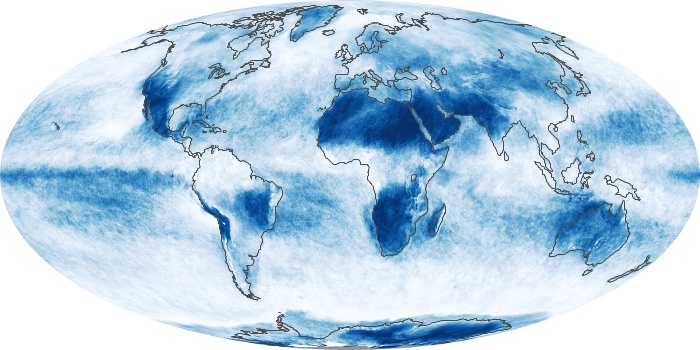 Global Map Cloud Fraction Image 263