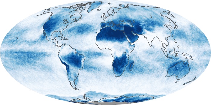 Global Map Cloud Fraction Image 265