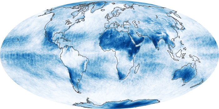 Global Map Cloud Fraction Image 301