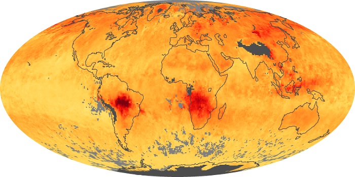 Global Map Carbon Monoxide Image 31