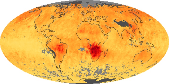 Global Map Carbon Monoxide Image 16