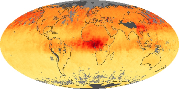 Global Map Carbon Monoxide Image 21