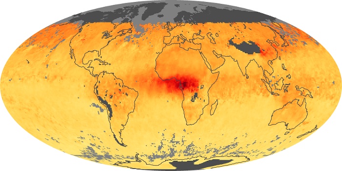 Global Map Carbon Monoxide Image 82