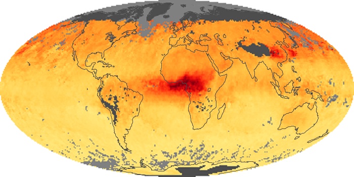 Global Map Carbon Monoxide Image 37