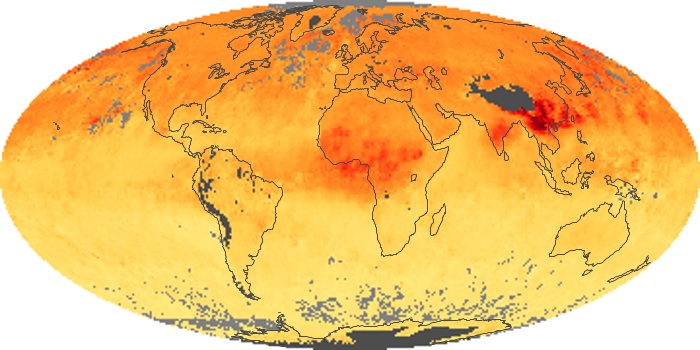 Global Map Carbon Monoxide Image 33