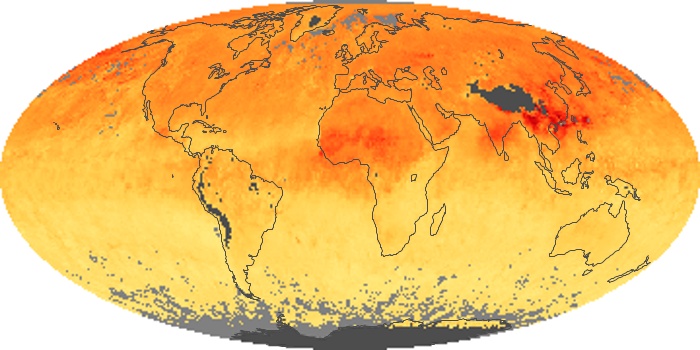 Global Map Carbon Monoxide Image 34