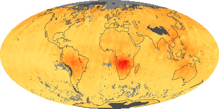 Global Map Carbon Monoxide Image 40