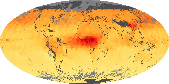 Global Map Carbon Monoxide Image 92