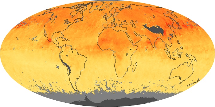 Global Map Carbon Monoxide Image 123
