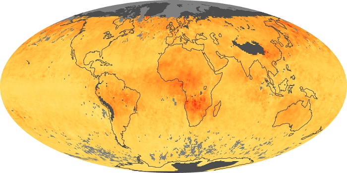 Global Map Carbon Monoxide Image 129