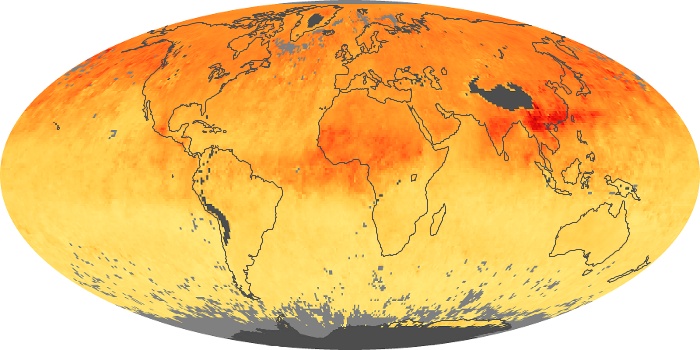 Global Map Carbon Monoxide Image 134