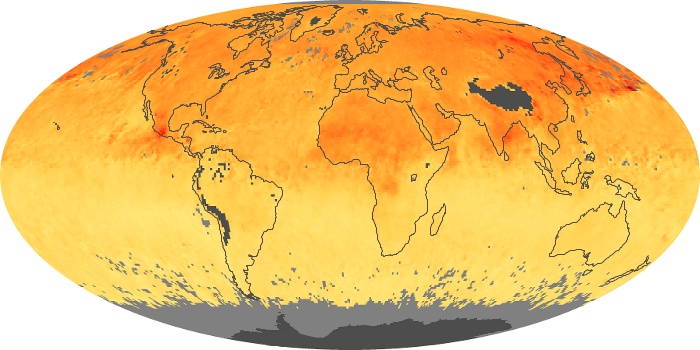 Global Map Carbon Monoxide Image 135