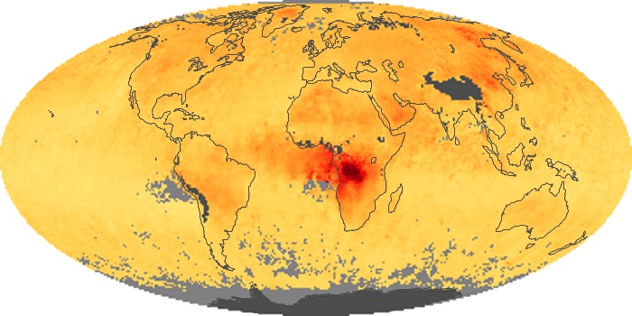 Global Map Carbon Monoxide Image 111