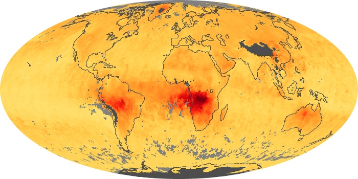 Global Map Carbon Monoxide Image 139