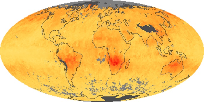 Global Map Carbon Monoxide Image 64