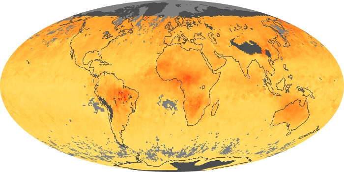 Global Map Carbon Monoxide Image 153