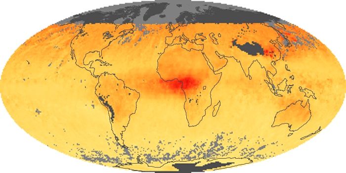 Global Map Carbon Monoxide Image 154