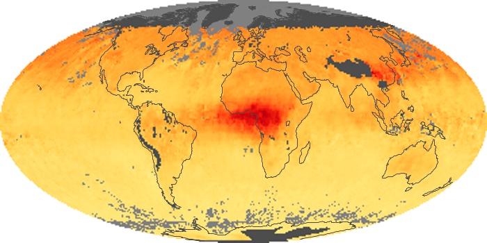 Global Map Carbon Monoxide Image 79