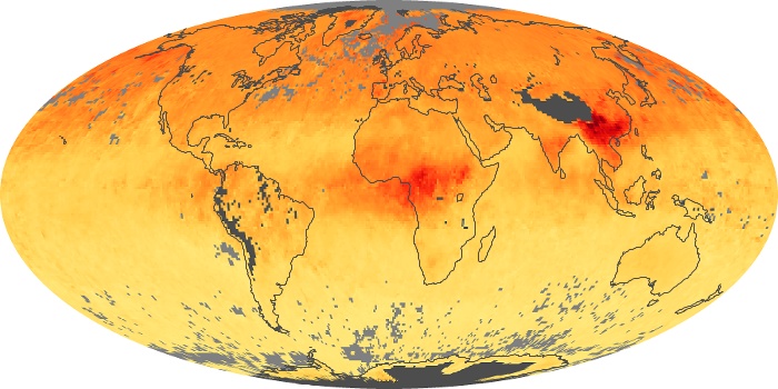 Global Map Carbon Monoxide Image 157