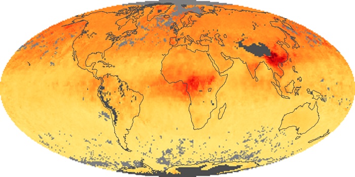 Global Map Carbon Monoxide Image 129