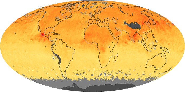 Global Map Carbon Monoxide Image 159