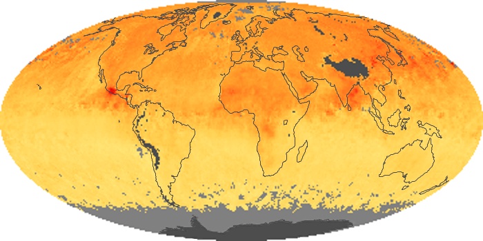 Global Map Carbon Monoxide Image 131