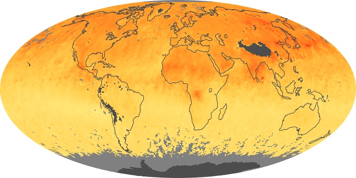 Global Map Carbon Monoxide Image 171