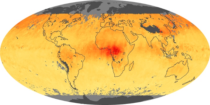 Global Map Carbon Monoxide Image 178