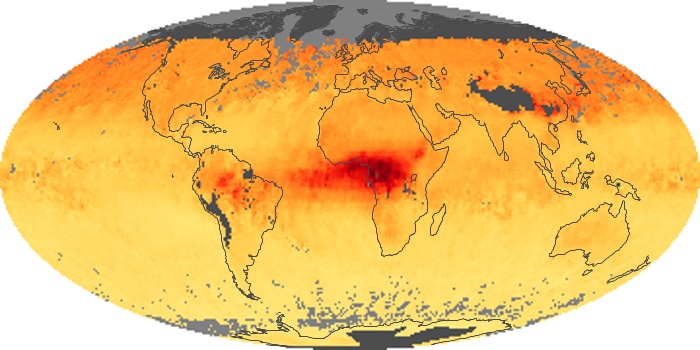 Global Map Carbon Monoxide Image 115