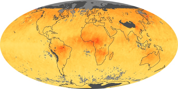 Global Map Carbon Monoxide Image 213