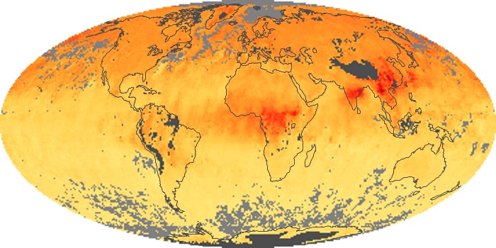 Global Map Carbon Monoxide Image 141