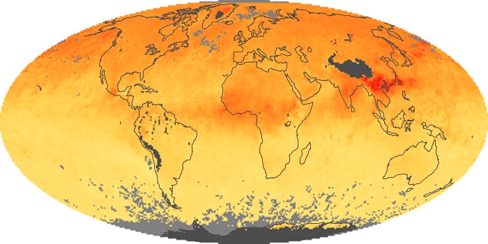 Global Map Carbon Monoxide Image 190