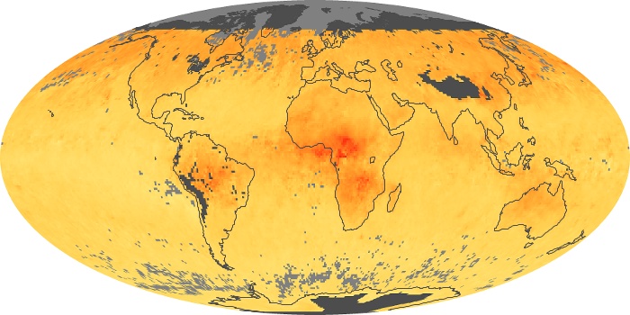 Global Map Carbon Monoxide Image 225