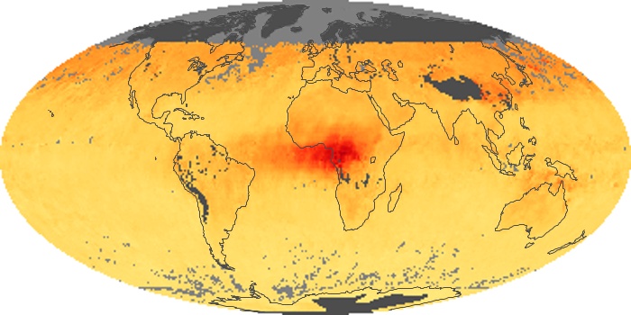 Global Map Carbon Monoxide Image 198