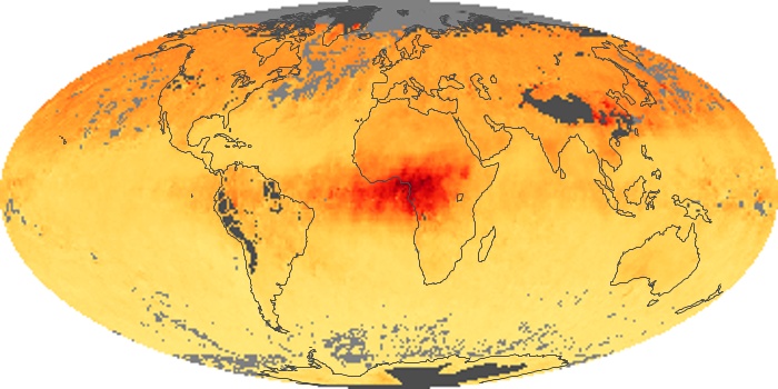 Global Map Carbon Monoxide Image 152