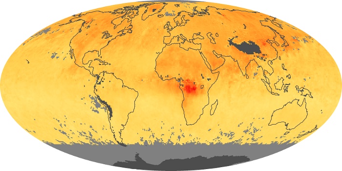 Global Map Carbon Monoxide Image 232