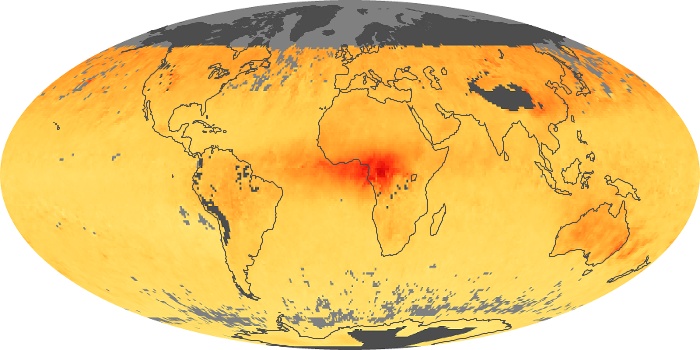 Global Map Carbon Monoxide Image 238